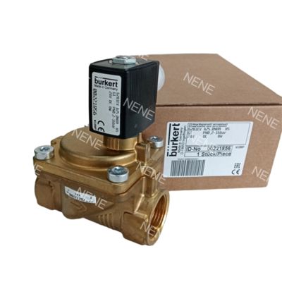 00221846 6281 G1/2 2/2 Normalmente Cerrada 13.0 Orificio de Flujo NBR Sellado Cuerpo de Latón Válvula AC220V 8W 0.2-16bar -10~+80 ℃ Válvula Solenoide BURKERT