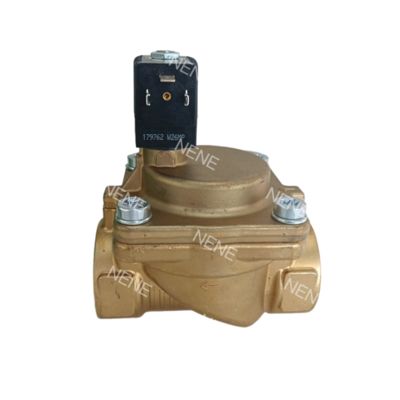 Válvula solenoide Burkert 00221851 6281 G3/4 2/2 Normalmente Cerrada 20.0 Orificio de Flujo NBR Sellado Cuerpo de Válvula de Latón AC24V 8W