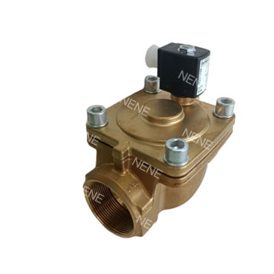 Válvula solenoide Burkert 00221851 6281 G3/4 2/2 Normalmente Cerrada 20.0 Orificio de Flujo NBR Sellado Cuerpo de Válvula de Latón AC24V 8W