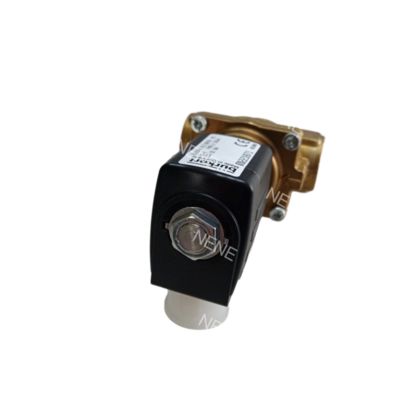 Válvula de Burkert 00270131 6281 G1 1/4 2/2 Normalmente cerrada 40.0 Agujero de flujo NBR Cuerpo de válvula de latón sellado DC24V 8W 0.2-16bar