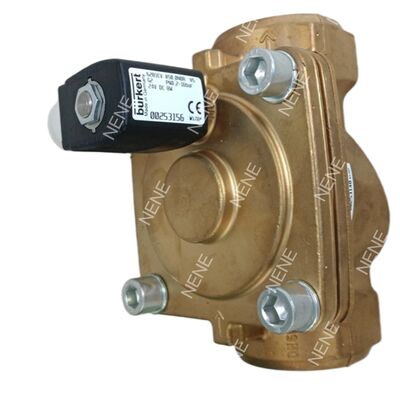 6281 Válvula de solenoide eléctrico 00322510 BURKERT G3/8 AC220V 8W 0.2-16bar 2/2 Normalmente cerrado 10.0 Agujero de flujo NBR Cuerpo de válvula de latón sellado
