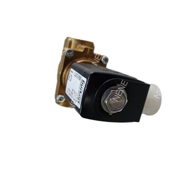 Válvula solenoide BURKERT Tipo 6281 00270143 G1 1/4 2/2 NC Cuerpo de latón con accionamiento manual 40.0 Orificio de flujo Junta NBR AC220V 8W 0.2-16bar