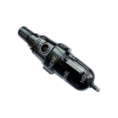 Regulador de filtro Norgren Modelo B68G-8GK-MR3-RLN Puerto G1 40µm 04-8 Bar Manual Sin manómetro Aire comprimido Neumático Lubricador de aire