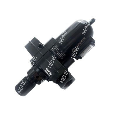 Regulador de filtro Norgren Modelo B68G-8GK-MR3-RLN Puerto G1 40µm 04-8 Bar Manual Sin manómetro Aire comprimido Neumático Lubricador de aire