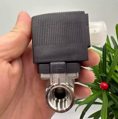 Válvula de solenoide de dos vías de acero inoxidable de la serie G3/8