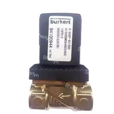 Válvula electrónica de Burkert 00322511 DC24V 6281 Tipo de válvula de agua G1/4 de dos posiciones Tipo normalmente cerrado