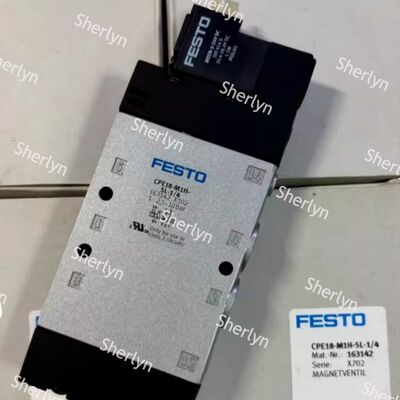 Válvula solenoide de aire FESTO CPE18-M1H-3GL-1/4 163141