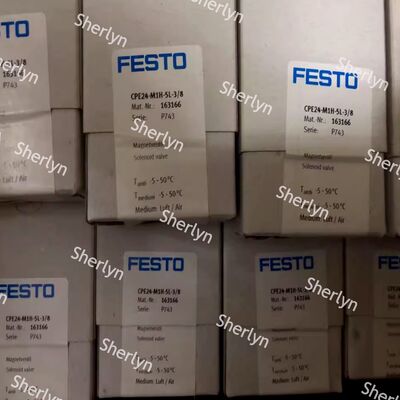La valva de solenoide de aire FESTO CPE18-M1H-3GL-QS-8 163149 3/2, cerrada y monostable