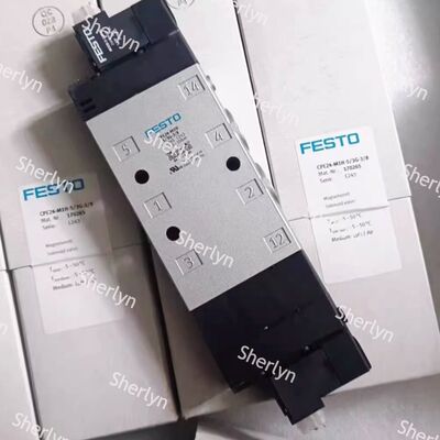 La valva de solenoide de aire FESTO CPE18-M1H-3GL-QS-8 163149 3/2, cerrada y monostable