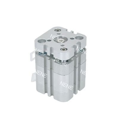 156845 Festo ADVUL-12-10-P-A Cilindro neumático compacto de doble efecto con amortiguación, 12 mm de diámetro, 10 mm de carrera