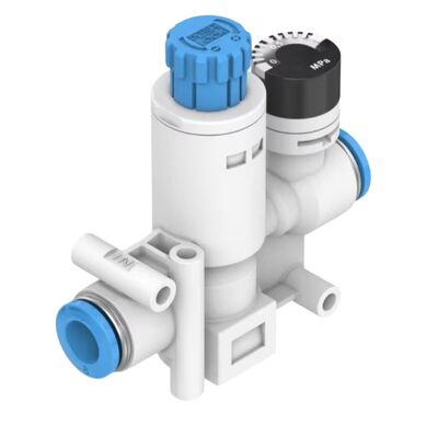 Festo válvula reductora de presión VRPA-CM-Q4-Q6-Q8-E 8086003 8086004 8086005
