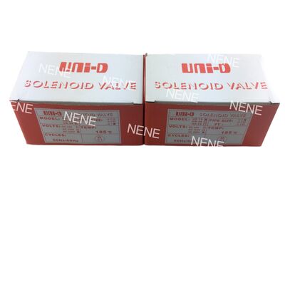 US-10 UNID Válvula de solenoide neumático 3/8" NPT 2/2 vía cerrada normalmente (N.C.)