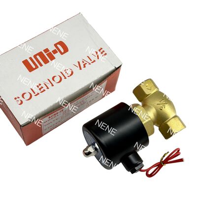 Válvula solenoide neumática de latón con pistón UNID 20 de 3/4" -5°C ~ 185°C Válvula de agua