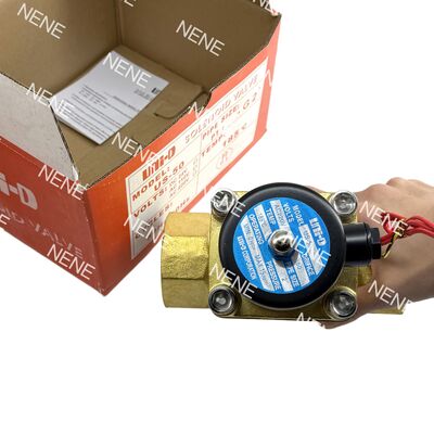 Válvula Solenoide Neumática US-50 UNID Latón 2" ORIFICIO 50 mm 2 Pulgadas -5°C ~ 185°C