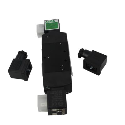 Válvula Solenoide ASCO SCG531C018MS Válvula Direccional Eléctrica Doble de Cinco Vías y Dos Posiciones