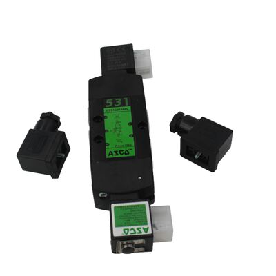 Válvula Solenoide ASCO SCG531C018MS Válvula Direccional Eléctrica Doble de Cinco Vías y Dos Posiciones