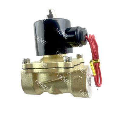 Válvula de solenoide de diafragma UNID NBR UW-65 Válvula de solenoide de 2 1/2" con flanco 2/2 de forma normalmente cerrada (N.C.)