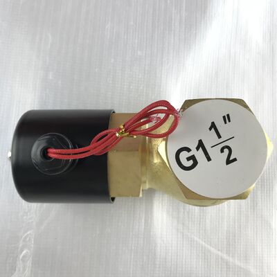 Resistente a altas temperaturas US-40 (1.5 pulgadas) AC220 TXPC Todo el cobre control de válvula de vapor de solenoide válvula eléctrica válvula de agua