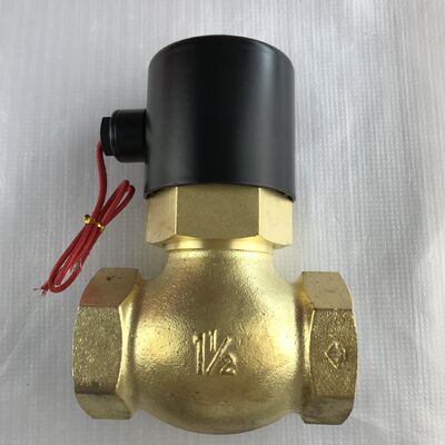 Resistente a altas temperaturas US-40 (1.5 pulgadas) AC220 TXPC Todo el cobre control de válvula de vapor de solenoide válvula eléctrica válvula de agua