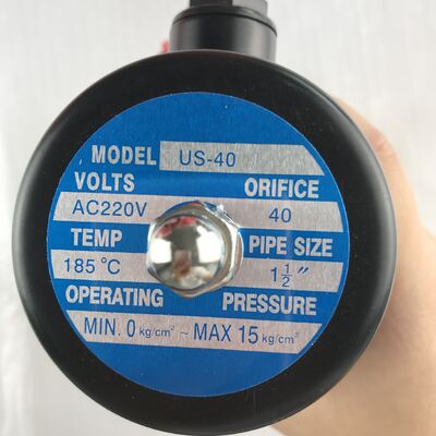 Válvula de vapor AC220 US-40 (1.5 pulgadas) de acero inoxidable resistente a altas temperaturas