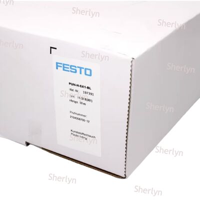 FESTO Tubo de plástico PUN-H PUN-H 4x0.75-SW Traqueal negro