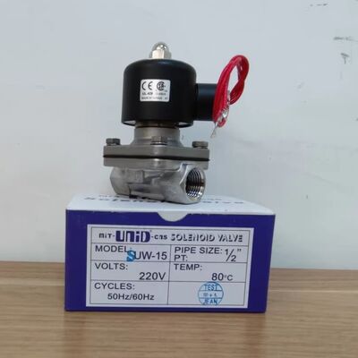 UNID SUW-50 Válvula de Vapor, Válvula de Agua, Válvula Neumática, Válvula Solenoide 2 Pulgadas DN50