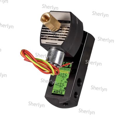 Válvula electromagnética industrial ASCO SCB320B174 Material resistente a la corrosión Control de procesos químicos Aplicable