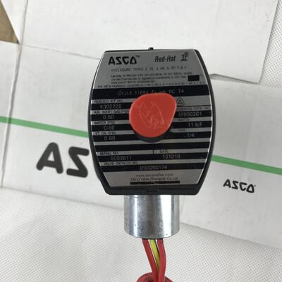 Válvula solenoide a prueba de explosiones ASCO de tres vías EF8320G17
