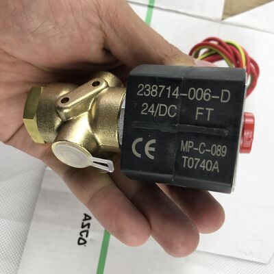 Válvula solenoide a prueba de explosiones ASCO de tres vías EF8320G17