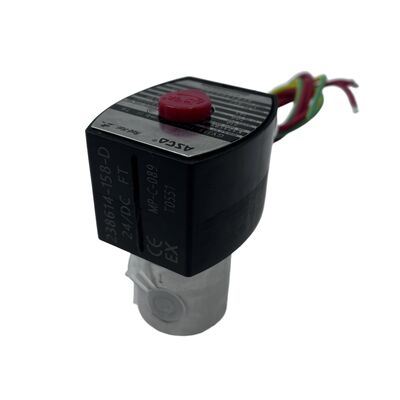 EF8320G202 220/50,Asco, válvula de solenoide a prueba de explosión de acero inoxidable, 1/4'NPT