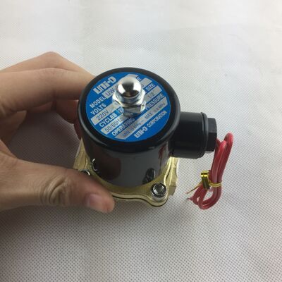 Válvula electromagnética UW-35 DN32/DN40 de 1-1/4 pulgadas, válvula de agua, válvula solenoide de dos vías