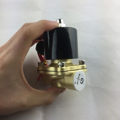 Uw-40 Válvula Solenoide Electromagnética de 1-1/2 Pulgadas, Diámetro de Agujero 40mm, Válvula de Agua de Dos Vías