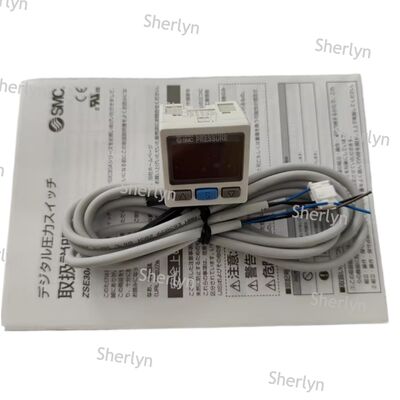High Precision Digital Pressure Sensor PNP Output Automatic Production Line Air Pressure Control SMC ISE30A-01-P-L