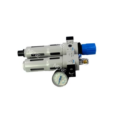 Unidad de preparación de aire de calibre MPA Festo FRC-1/4-D-MINI-A-MPA 8002271 G1/4 40μm Desagüe totalmente automático 0,5-12bar Aleación de zinc