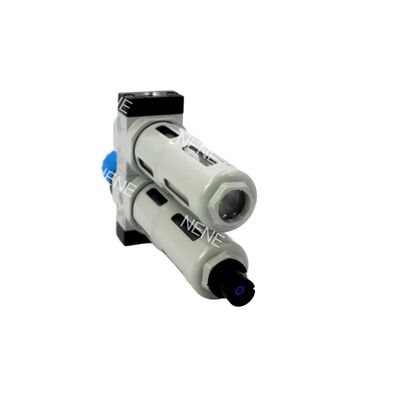 Unidad FRL Festo FRC-3/8-D-MINI 162734 de aleación de zinc G3/8 40 µm Drenaje manual 0.5-12 bar Con manómetro
