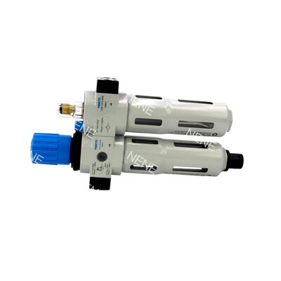 Unidad de preparación de aire de calibre MPA Festo FRC-1/4-D-MINI-A-MPA 8002271 G1/4 40μm Desagüe totalmente automático 0,5-12bar Aleación de zinc