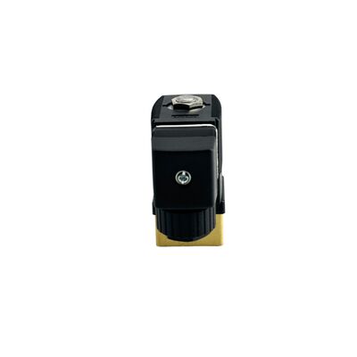 220VAC 8W 0-16bar Válvula de solenoide Burkert 00134248, 6013 Acción directa 2/2 Normalmente cerrado, G1/8 hilo, orificio de 2,5 mm, cuerpo de latón Sello FKM