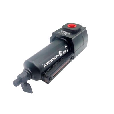 Norgren L72C-2AP-QTN Compact Modular Air Lubricator, 1/4 Inch Port for Pneumatic System Lubrication