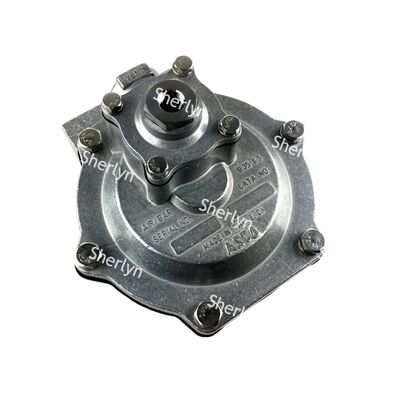 Válvula de diafragma de ángulo recto roscada G353A048 serie ASCO 353 de 2 pulgadas