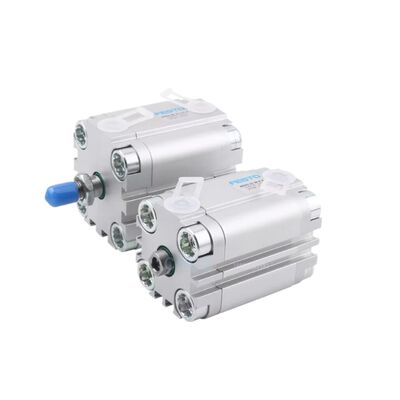 Festo de 30 mm de curso ADVU-12-30-P-A 156505 cilindro compacto de doble acción 12 mm de perforación hilo interno M5 puerto de pistón magnético ISO 6432