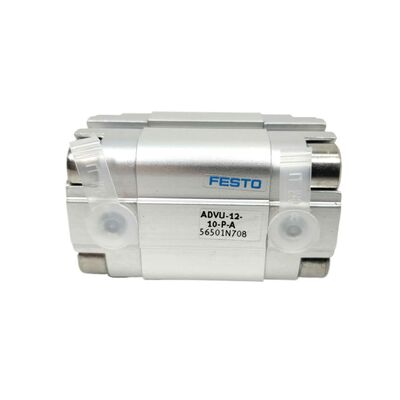 Maquinaria textil ADVU-16-20-A-P-A 156596 Festo hilo externo de doble acción cilindro de 16 mm de perforación de 20 mm de carrera M5 puerto de pistón magnético compacto ISO 6432