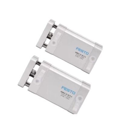 Posicionamiento automatizado   Festo ADNGF-16-15-P-A cilindro compacto guiado de doble acción (16 mm de perforación x 15 mm de carrera)