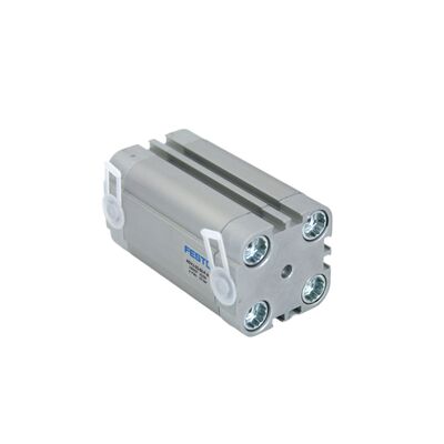 Parado de paletas 20 mm Perforación x 20 mm Golpe FESTO ADVU-20-20-P-A 156517 hilo interno Compacto Actuador neumático M5 Puerto de doble acción con pistón magnético ISO 6432