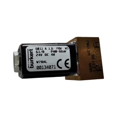 Válvula solenoide 2/2 NC serie 6281 BURKERT 00221884 G1 para control medio de tuberías