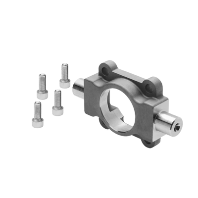 FESTO DAMT-V1-63-A 2214971 Soporte de muñón pesado, accesorio de cilindro ISO de 63 mm para equipos de inyección y automatización hidráulica