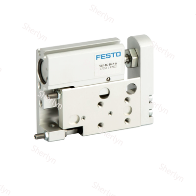 Actuador deslizante alternativo estable de carrera larga FESTO SLF-10-40-P-A 170509 Componente neumático de aluminio plano de 10 × 40 mm para equipos de transferencia de placa PCB