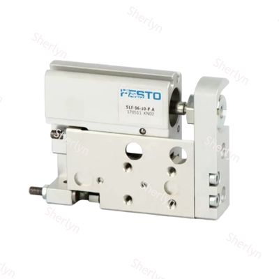 Actuador deslizante alternativo estable de carrera larga FESTO SLF-10-40-P-A 170509 Componente neumático de aluminio plano de 10 × 40 mm para equipos de transferencia de placa PCB