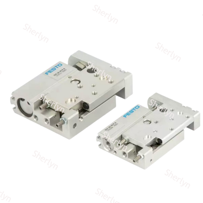 Yugo de doble acción FESTO 170507 SLF-10-20-P-A cilindro de aire guiado, 10 × 20 mm de múltiples ángulos montable de aluminio lineal deslizador de apoyo de proximidad interruptor