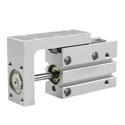 Mini cilindro de deslizamiento de guía de bolas con cojín de extremo doble SLS-10-10-P-A # 170492 FESTO SLS Serie de doble acción cilindro neumático de 10 mm de perforación 10 mm de carrera para equipos de posicionamiento de precisión