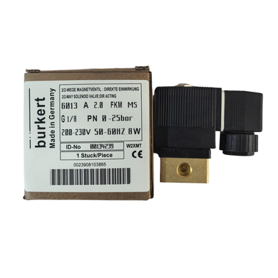 6013 EPDM Material de sellado Piloto Diafragma Válvula solenoide Presión nominal de 0 a 16 bar para la automatización industrial